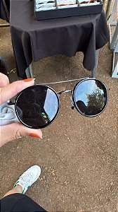 Óculos de Sol Aviador Dama Preto
