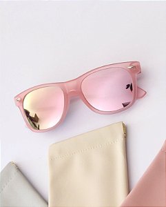 Óculos de Sol Esportivo Manhattan Rosa