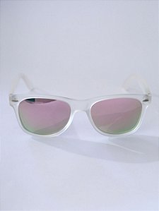 Óculos de Sol Dara Branco Transparente