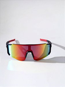 Óculos de Sol Esportivo Breeze Lente Vermelha