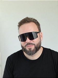 Óculos de Sol Esportivo Momentum Preto