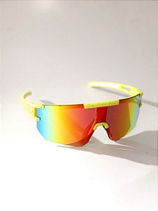Óculos de Sol Esportivo Edge Amarelo