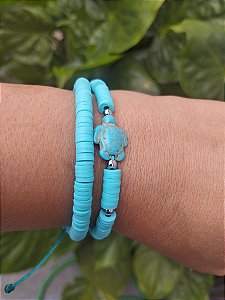 Mix de Pulseiras Tartaruga