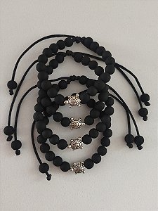 Pulseira Tartaruga Preta