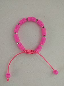 Pulseira Disquinho Pink