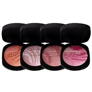 Ruby Rose Obsidian Carved In Marble Blush Multifuncional 47g