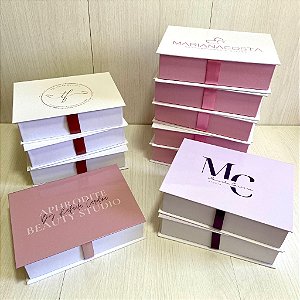 10 UNIDADES Caixa de Cartonagem Personalizada