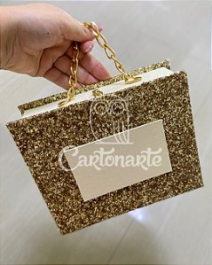 Maleta Personalizada com Glitter