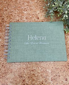 Livro do Bebê Plus Personalizado Linho