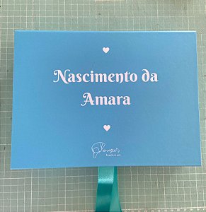 Caixa 30x20x5 e Caderno para Scrap