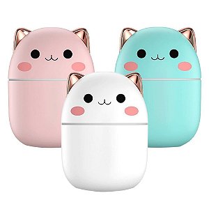 Umidificador e Aromatizador - Gatinho (250ml)