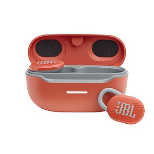 Fone de Ouvido Sem Fio Bluetooth Esportivo | JBL Endurance Race - Coral