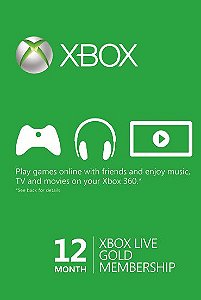 Game Pass Core 12 Meses Brasil Código 25 Dígitos