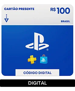 Sony PlayStation Store Gift Card R$ 100 (Digital)