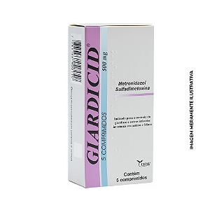 Giardicid 500 mg 10 comprimidos