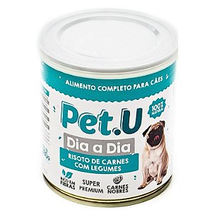 Ração Úmida sabor Risoto de Carne com Legumes Cães 280g