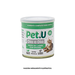 Ração Úmida Sabor  Risoto de Carne com Legumes  Gatos