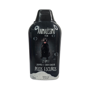 Shampoo 2 em 1 para Pelos Escuros