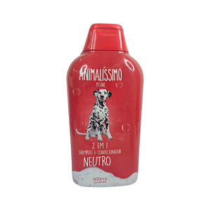 Shampoo 2 em 1 Neutro para Cães