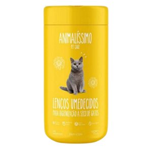 Lenços Umedecidos para Gatos Animalíssimo