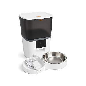 Comedouro Automático com Câmera Wi-Fi para Pets - 6L