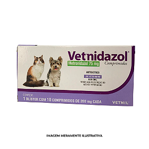 Vetnidazol Comprimidos – Antimicrobiano Veterinário com Metronidazol