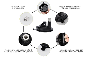 Varinha Interativa com Ventosa para Gatos