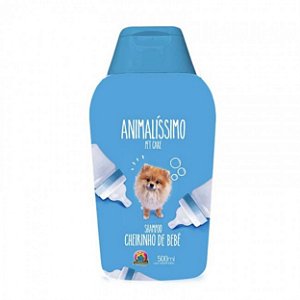 Shampoo para Cachorro Cheirinho de Bebê 500ml Pet Care Animalíssimo