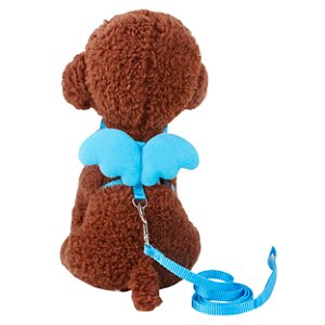 Coleira Asinhas de Anjinho para Gato Peitoral com Guia Dogs.Era 4045