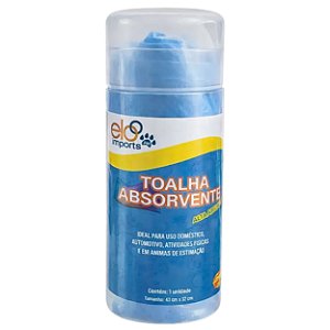 Toalha Absorvente Super Absorção 43x32cm Elo EL-P722