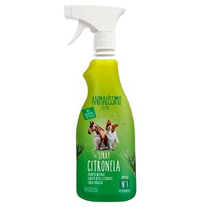 Spray de Citronela Repelente para Cães 500ml Animalíssimo
