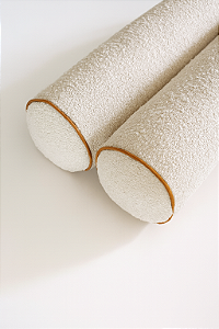 Rolinho 60cm boucle friso caramelo