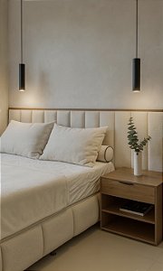 Placa 120x20cm boucle natural