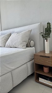 Placa para Base Bouclé natural