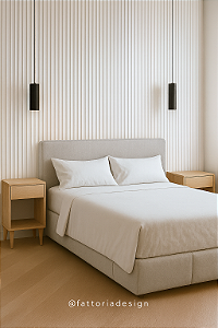 Cabeceira Orelha  suede cinza