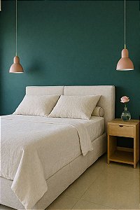 Cabeceira Bloco linho natural