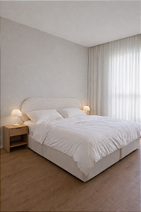 Placa para Base 4x2 Linho natural