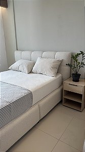 Placa para Base 4x2 bouclé natural