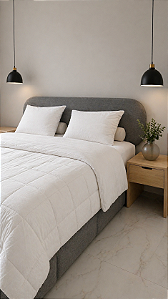 Placa Cozy  Linho Cinza