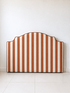 Cabeceira Friso Lady Listra terracota 130cm