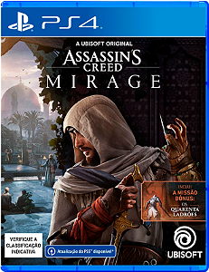 Assassin's Creed® Mirage | PS4 MÍDIA DIGITAL