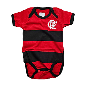Body Flamengo Infantil Time Futebol Modelo Jogo