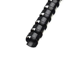 Kit 90 Garras Plásticas Pretas Para Encadernação A4 Tamanho 95 Folhas