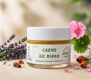 Creme de Mirra - Hidratante, Clareador e Antissinais
