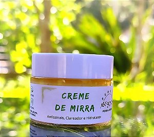 Creme de Mirra - Hidratante, Clareador e Antissinais