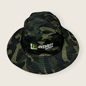 Chapéu Safari Camuflado Sem Proteção De Pescoço