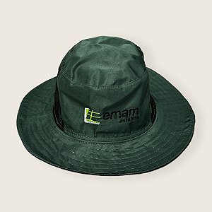 Chapéu Safari Verde Sem Proteção De Pescoço