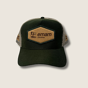 Boné Trucker - Verde Musgo