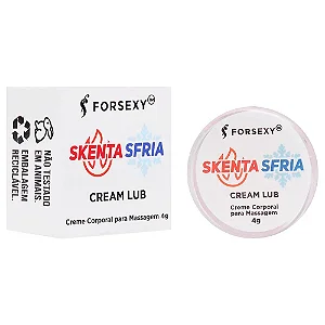 Skenta Sfria Cream Lub Gel Bifásico Unissex 4g – For Sexy