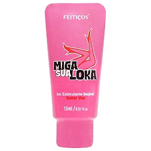 Miga Sua Loka Gel Estimulante Beijável 15g – Feitiços